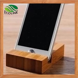 Portátil bambú Desktop teléfono soporte pa iPhone iPad Sumsung