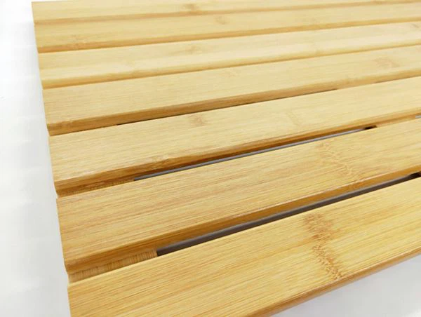 Bamboo Floor Shower Bath Mat