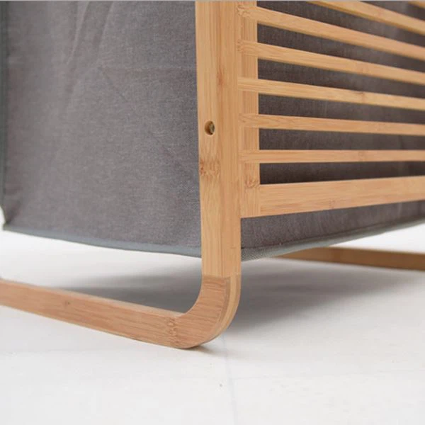 Bamboo Hamper For Dirty Clothes