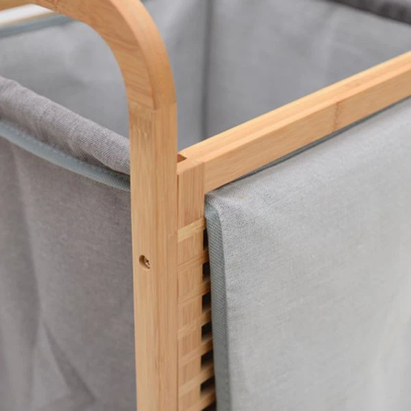 Bamboo Hamper For Dirty Clothes