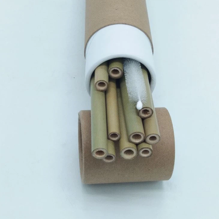 Green Bamboo Drinking Straws