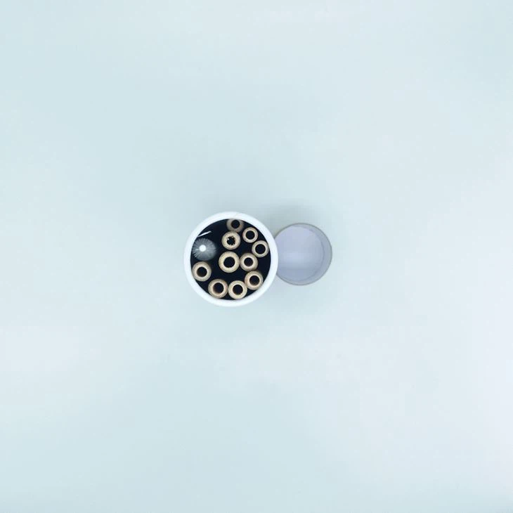 Green Bamboo Drinking Straws