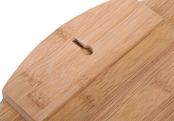 Modern Bamboo Round Photo Frame