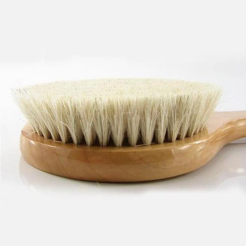 Natural Bristle Body Bamboo Brush