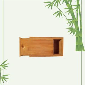 Bosca Stórála adhmaid le Lid Sleamhnáin