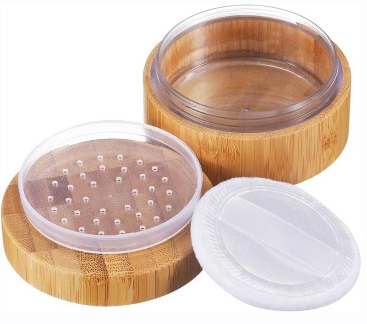 Bamboo Plastic Cream Lotion CosmeticAirless Vacuum Emulsion Pump Bottle