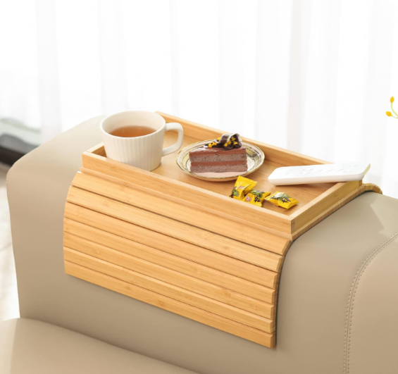 Tolg bambú tolg tolg tráidire arm frith-dhuillín