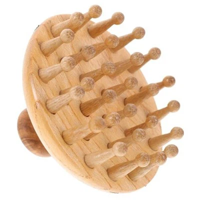 Adhmaid Babhta Leid Scalp Massager Cíor