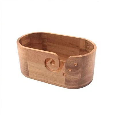 Babhlaí Cniotála Snáth Adhmaid Le Cróiseáil